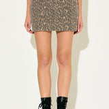 The Harville Cheetah Print Skirt