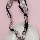 HANDMADE SCARF CHARM NECKLACE