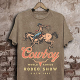 Cowboy Rodeo Show Graphic Tee