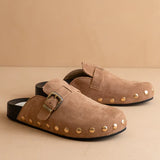 The Toni - Studded Buckle Clogs