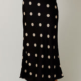 The Dot Your Way Midi Skirt
