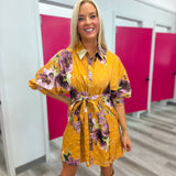 Golden Hour Florals Dress
