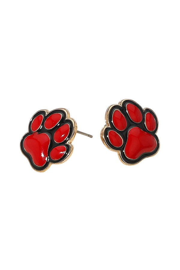 Gameday Panther Paw Studs