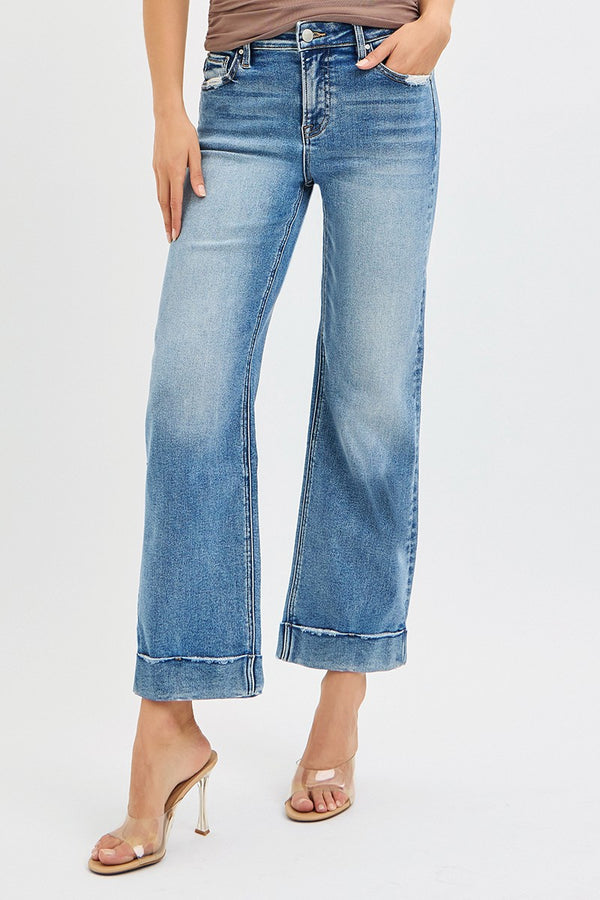 The Camila Denim | Mid Rise Straight