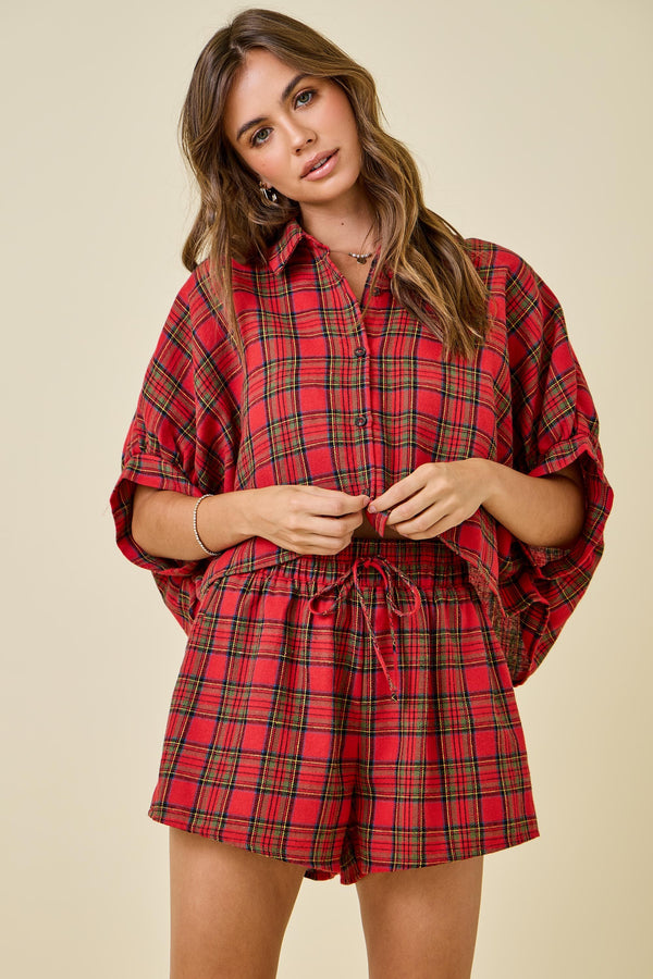 A Cozy Little Christmas Plaid Set