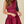 Wine Suede Sleeveless Ruffle Drop Waist Dress with Bow