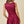 Wine Suede Sleeveless Ruffle Drop Waist Dress with Bow