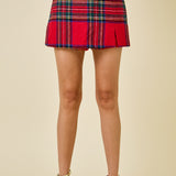 Wrapped in Plaid Skort