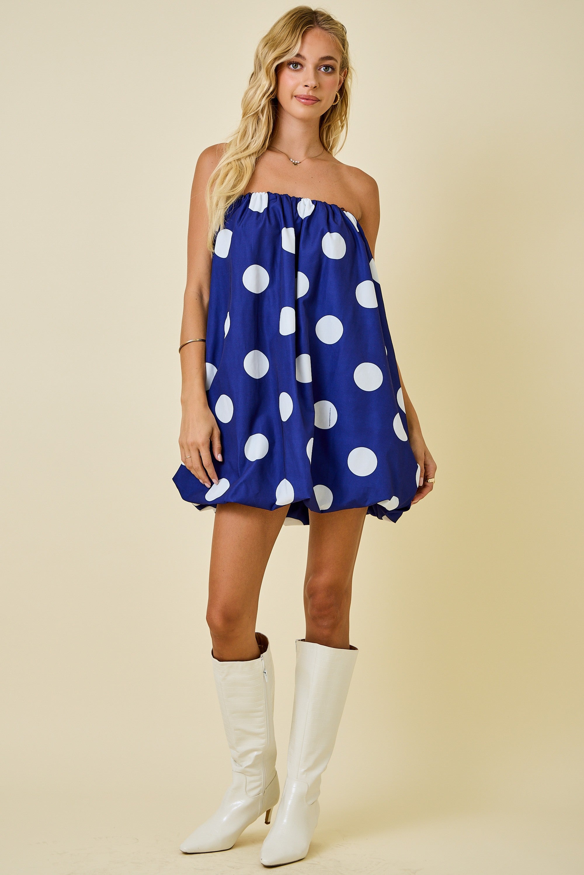 All The Dots Bubble Dress