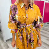 Golden Hour Florals Dress