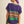 Mardi Gras Lettering Varsity Sweater Top