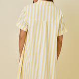 Lemonade on A Sunny Day Striped Dress