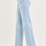 The Kim Denim | Mid Rise Ankle Straight | RISEN