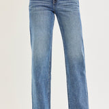 The Alexis Denim | 4 Way Stretch High Rise Straight | RISEN