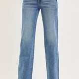 The Alexis Denim | 4 Way Stretch High Rise Straight | RISEN