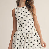 Dot Your Thing Dress 🖤