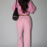 Seaside Stripe Pink Pants