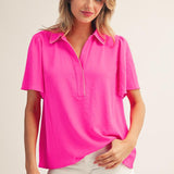 Popstar Pink Blouse