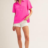Popstar Pink Blouse