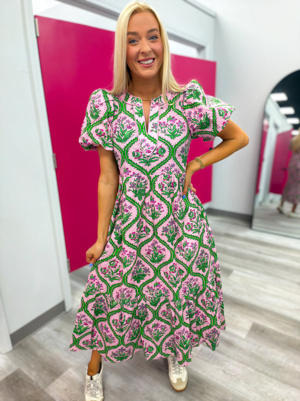 The Market Day Midi | Pink