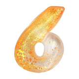 6 7 Numbers Glittery Thick Maltose Putty Filled Squishy Toy
