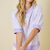 Cotton Candy Club Mock Neck Top