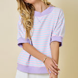 Cotton Candy Club Mock Neck Top