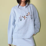 The Fly South Embroidered Sweater