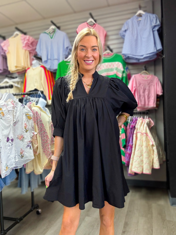 Easy Love Dress Black