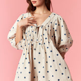 Dottie Days Denim Romper