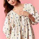 Dottie Days Denim Romper