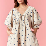 Dottie Days Denim Romper