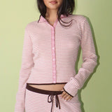 Chocolate Strawberry Lounge Cardigan