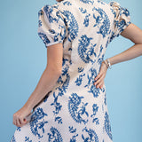 Blue Willow Mini Dress