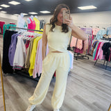 Honey Glow Butter Yellow Set