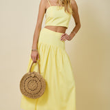 Lemon Drop Gingham Set