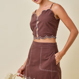 Sweet Scallops Cami Tank
