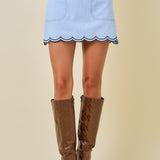 Sweet Scallop Skirt