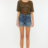 The Savannah Denim Shorts Kancan