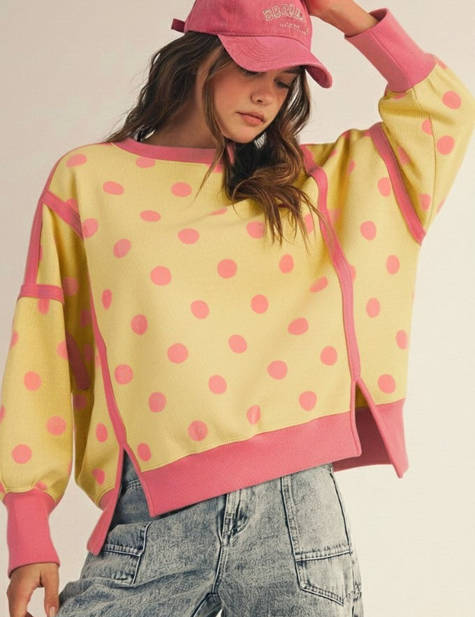 Spotted in Style Sweatshirt
