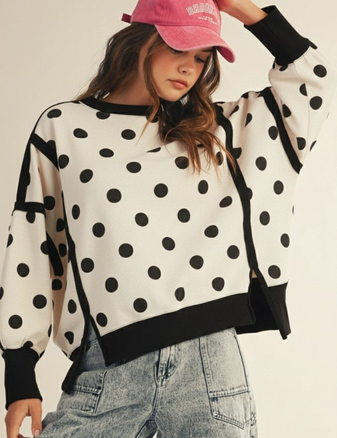 Spotted in Style Sweatshirt