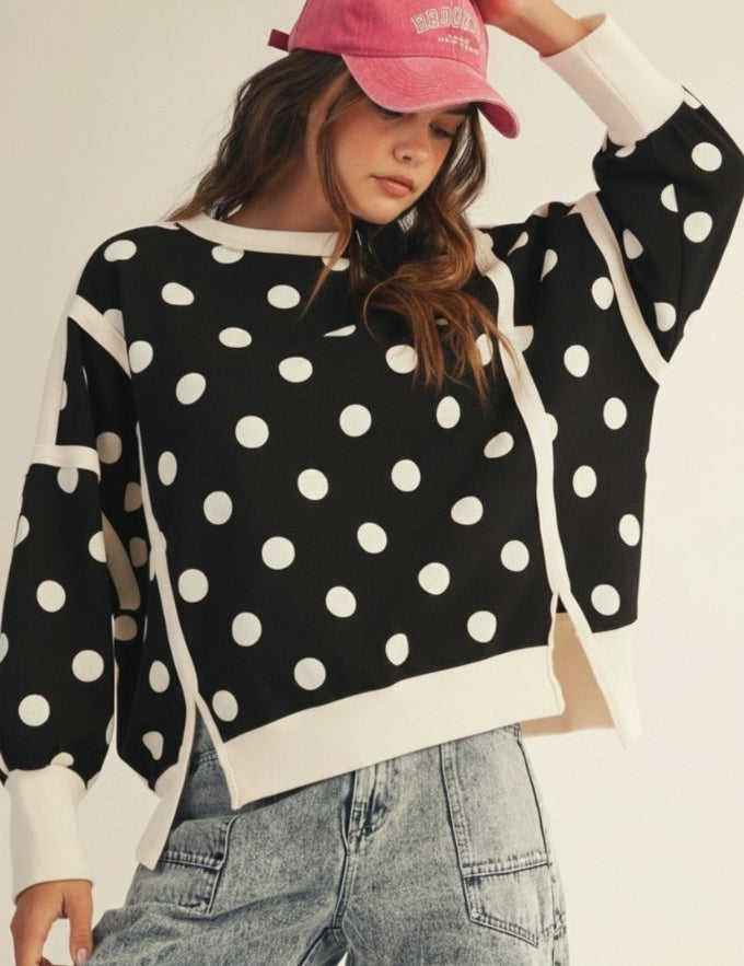 Spotted in Style Sweatshirt
