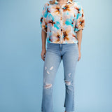 Sunlit Petals Blouse