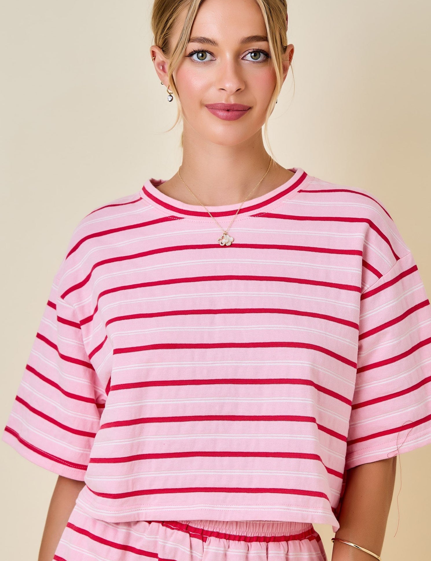 Sunny Moment Stripes Top
