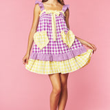 Game Time Gingham Dress