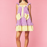 Game Time Gingham Dress