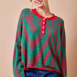 Holiday Happiness Sweater Top
