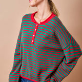 Holiday Happiness Sweater Top