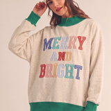 The Merry & Bright Christmas Mockneck