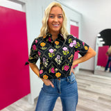 Fresh Picked Gold Button Top